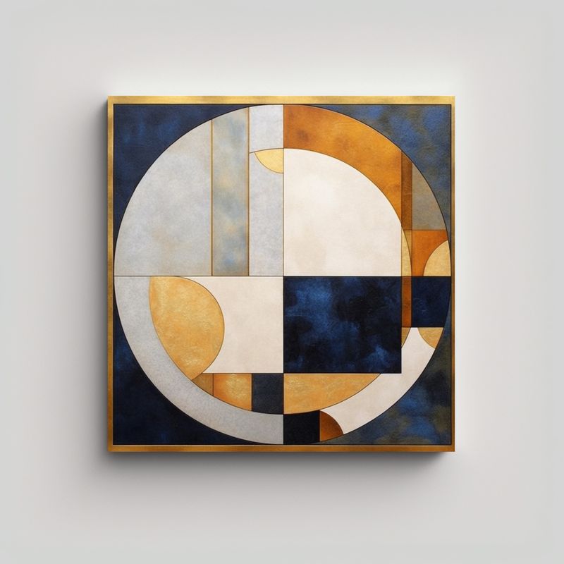GENERICO - Pinturas Decorativas De Lienzo Con Diseños 70x70 Cm