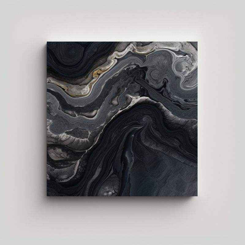 GENERICO - Pinturas Decorativas De Líneas Finas Canva 50x50 Cm