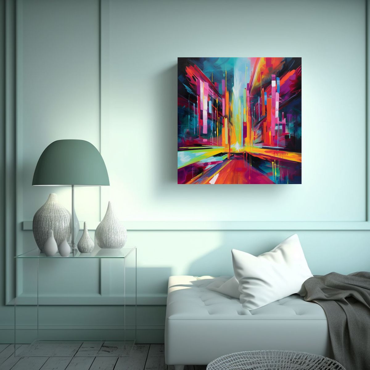 GENERICO - Cuadros De Decoración Para El Comedor Arte De 80x80 Cm