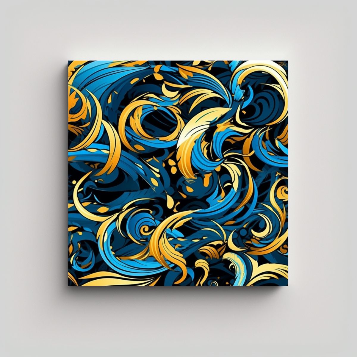 GENERICO - Cuadro Decorativo De Patrón Sin Fisuras De 60x60 Cm