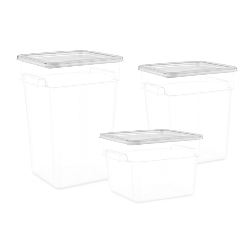 GASTROPLAST - TAPA TRANPARENTE PARA RECIPIENTE POLIPROPILENO 114 172 Y 208 LTS