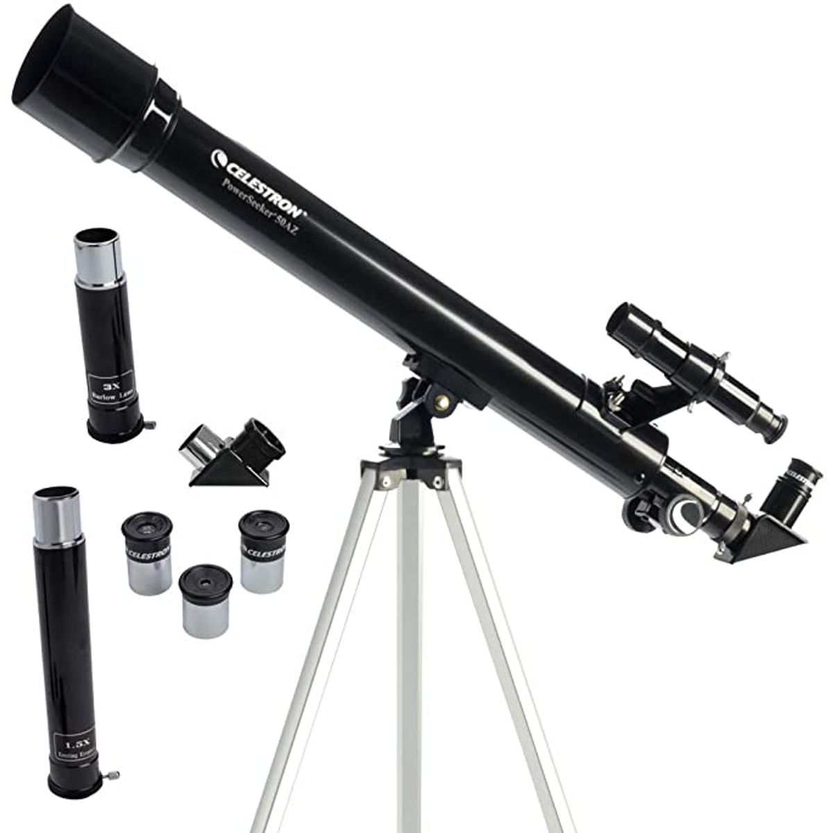 CELESTRON - Telescopio Astronómico Power Seeker 50AZ