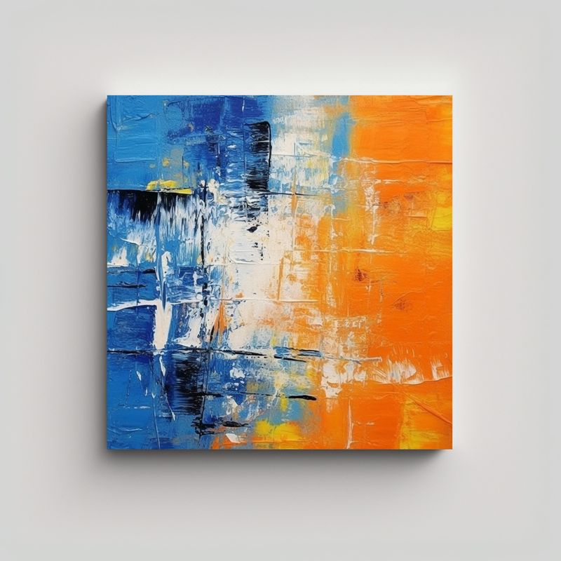 GENERICO - Pintura De Pared Inspiradora Y Adorable Con Arte 60x60 Cm