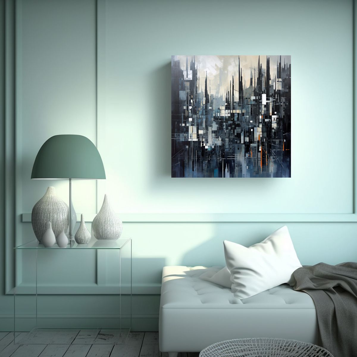 GENERICO - Pinturas Decorativas De Arte Cuadro Vitalidad: 80x80 Cm