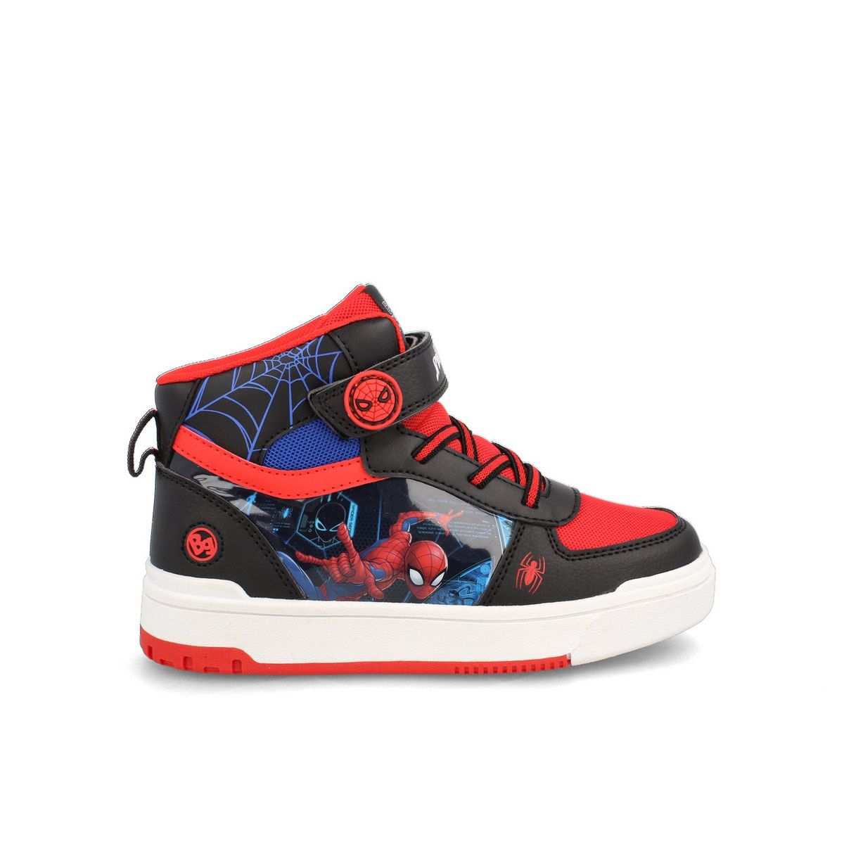 BUBBLE GUMMERS - Zapatilla Niño Bubblegummers Spiderman 6 Negro-Rojo