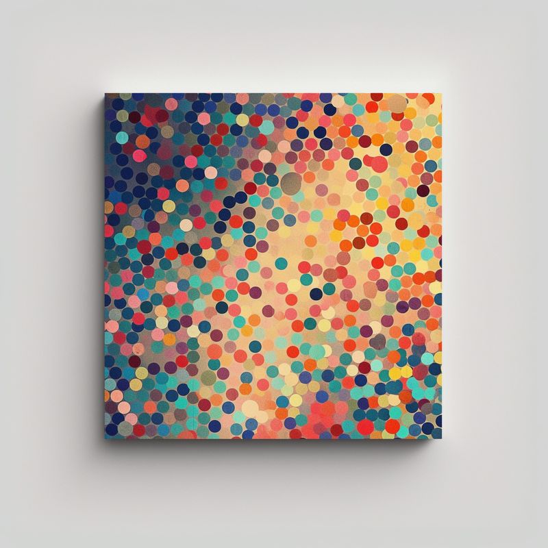 GENERICO - Pinturas Decorativas Con Composición 60x60 Cm