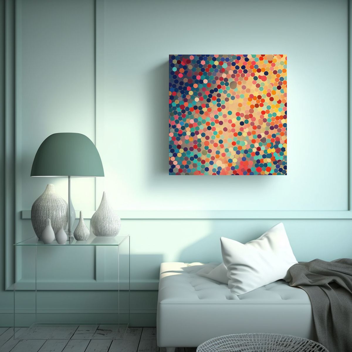 GENERICO - Pinturas Decorativas Con Composición 50x50 Cm