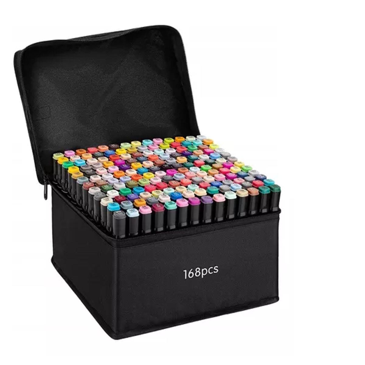 GENERICO - Set De Plumones 168 Marcadores Touch Plumones Doble Puntar