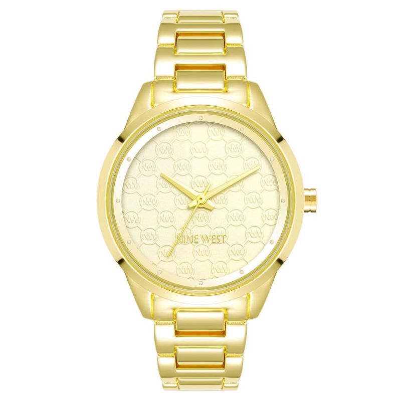 NINE WEST - Reloj Dorado Nine West Mujer NW2906CHGB - Dorado