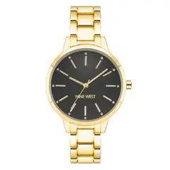 NINE WEST - Reloj Dorado Mujer NW2098BKGB - Dorado