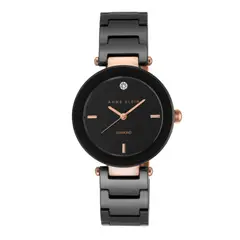 ANNE KLEIN - Reloj Negro Mujer AK1018RGBK - Negro