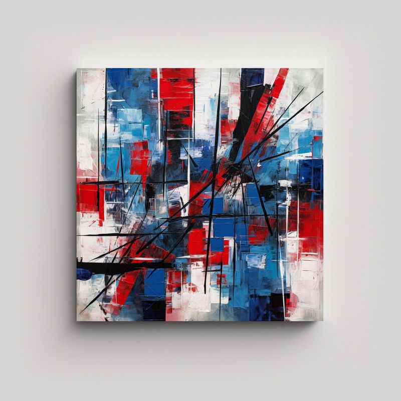 GENERICO - Pinturas Decorativas Abstractas Modernas Con 60x60 Cm