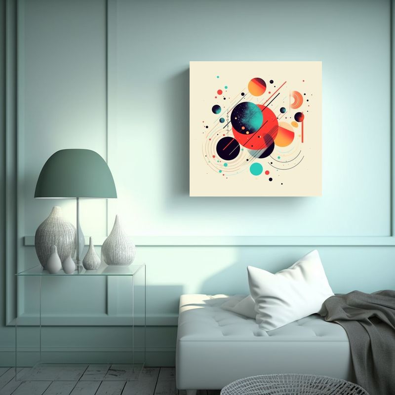 GENERICO - Pinturas Decorativas De Composición Conceptual 60x60 Cm