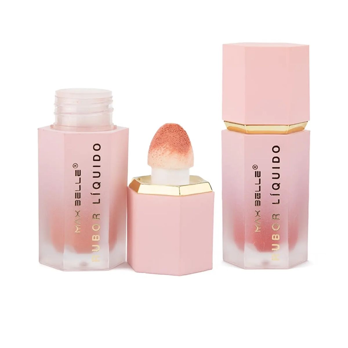 LIKE SHOP - Rubor Liquido Blush Colorete Con aplicador 227 Tono 02