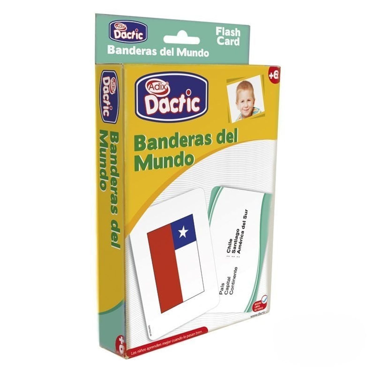 DACTIC - LAMINAS BANDERAS DEL MUNDO DACTIC