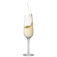 6 Copas De Champagne Espumante Flauta Cristal 214ml