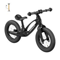 Bicicleta de Equilibrio Convertible Aro 12 y 14 Negra