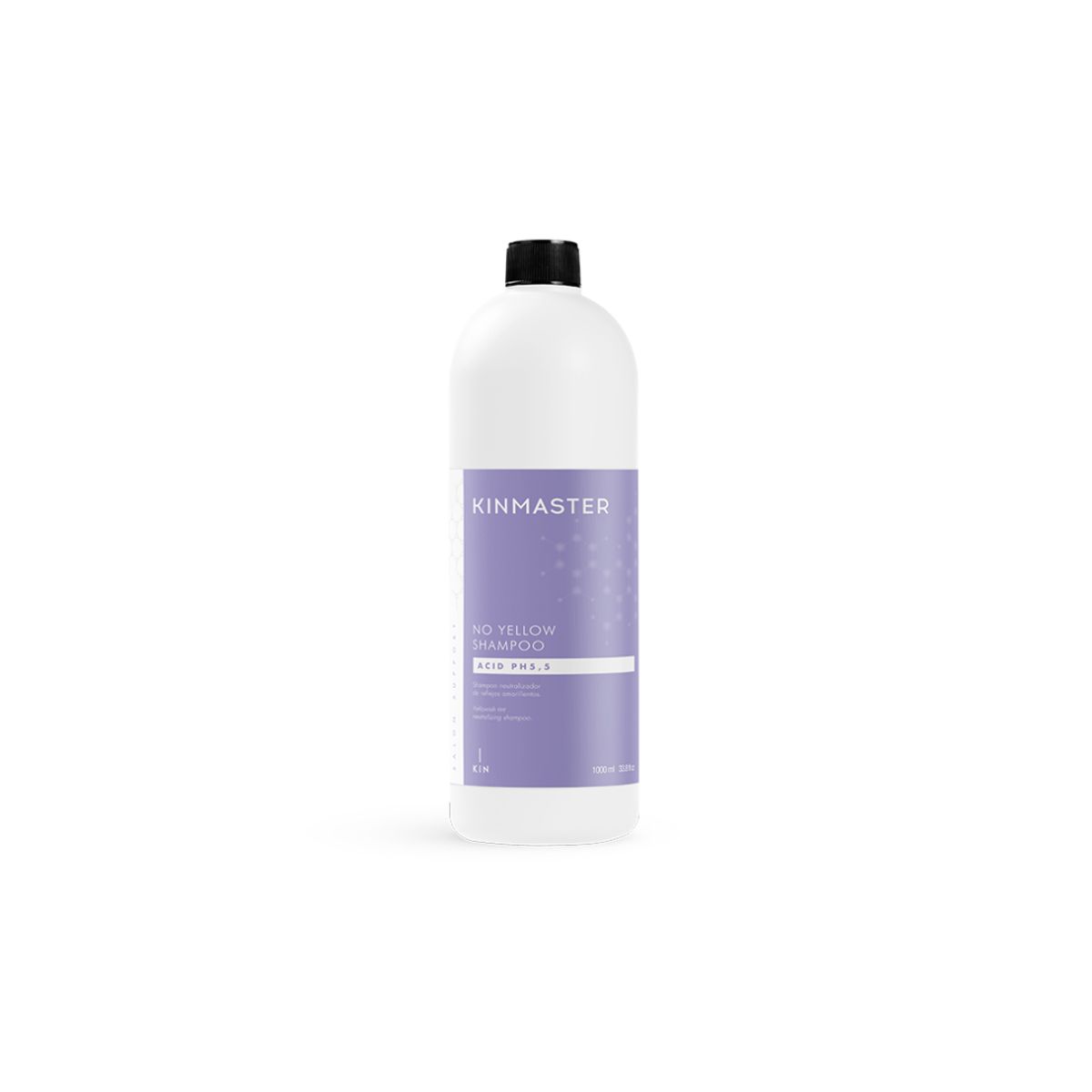 KIN - KINMASTER NO YELLOW SHAMPOO 1000 ML.-