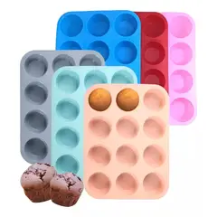 Pasteleria - Molde Cupcakes Molde 12 Magdalena Molde Muffin Reposteria 12