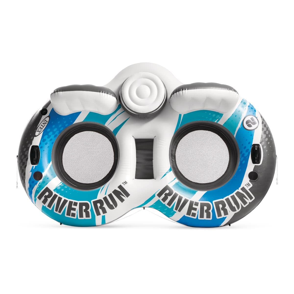 INTEX - Sillón Inflable Doble con Cooler INTEX Skye River Run 2