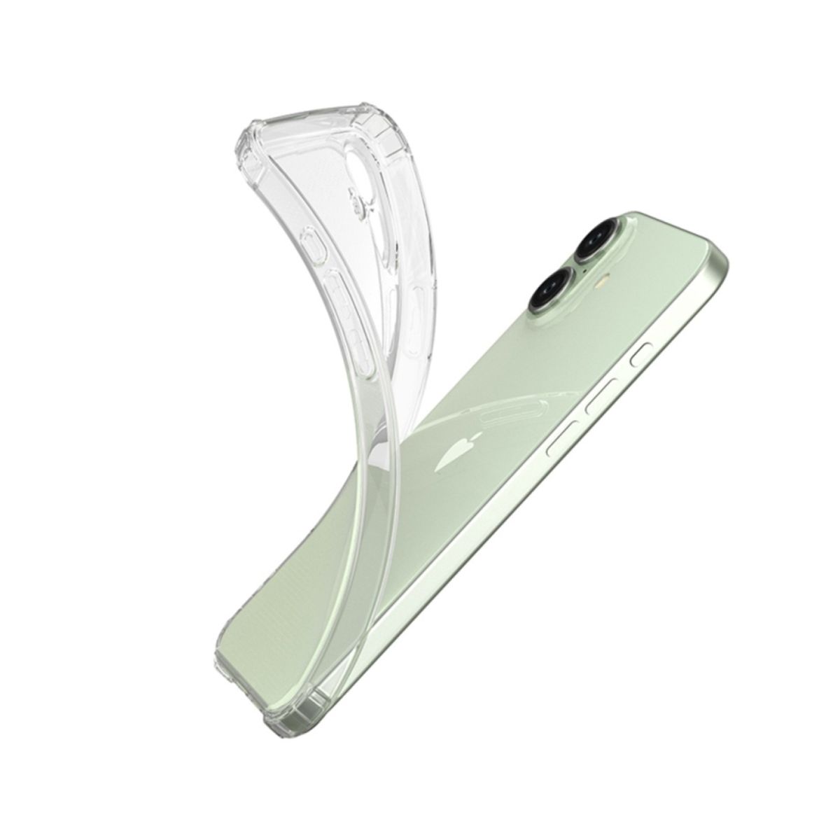 JOIGO - Carcasa Trasparente Para iPhone 16 + Lamina Vidrio