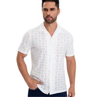 Camisa Malla Manga Corta Hombre_.