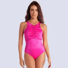 CHAMELA - TRAJE DE BAÑO ECO FUCSIA ATHLETICS CONTROL ABDOMEN 43735