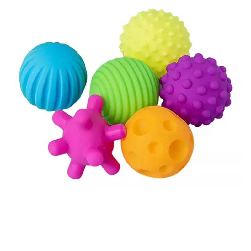 GENERICO - Set De 6 Pelotas Juguete Sensorial Para Bebé Niños