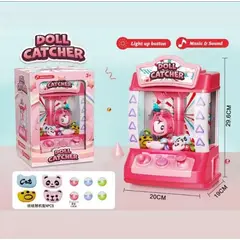 GENERICO - MAQUINA EXPENDEDORA ROSA DE MINI PELUCHE O MAQUINA DE GARRA
