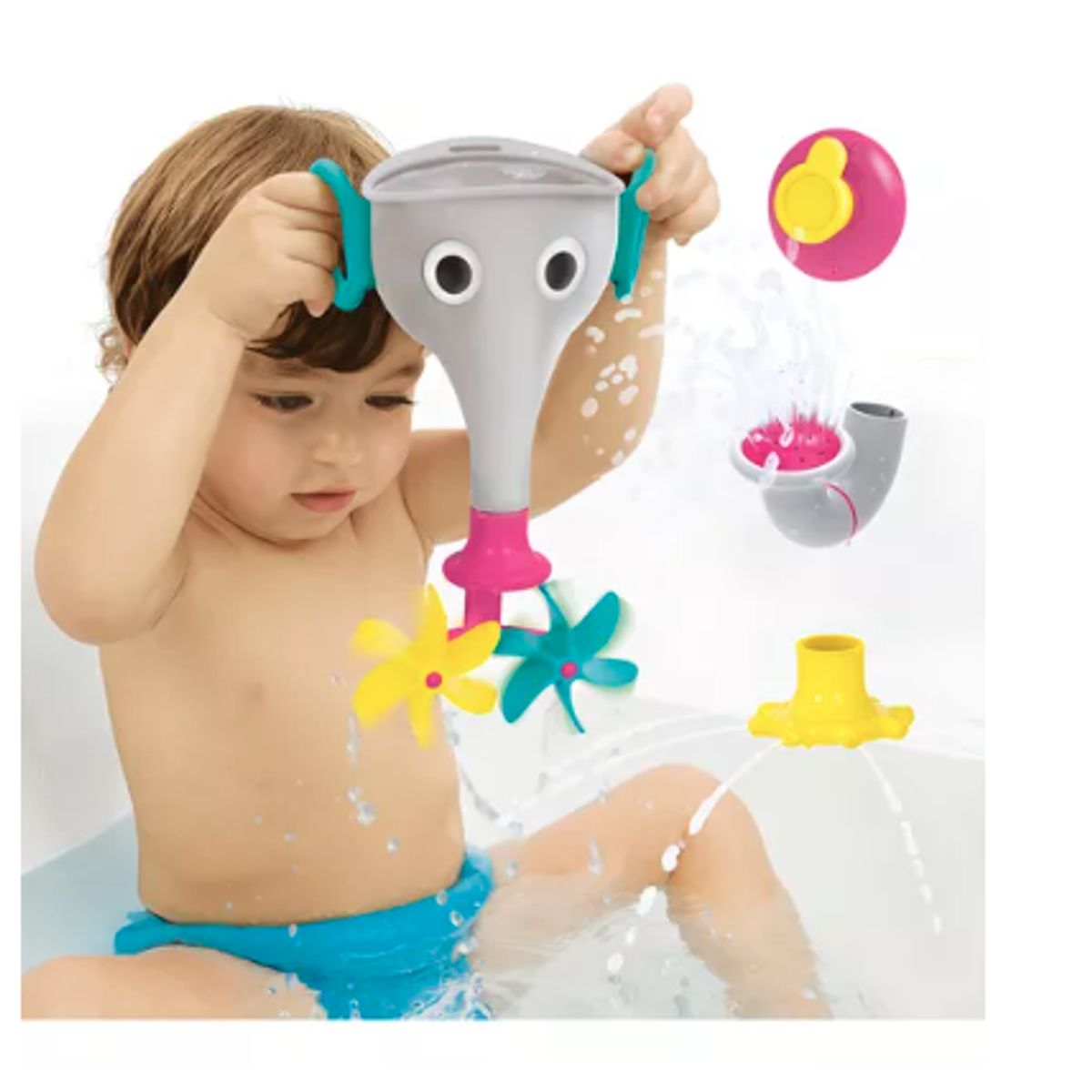 GENERICO - Elefante Embudo Gris Yookidoo