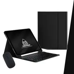 GENERICO - Fundas Con Teclado y Mouse Para Tablet Samsung S7-S8 Incluye letra Ñ