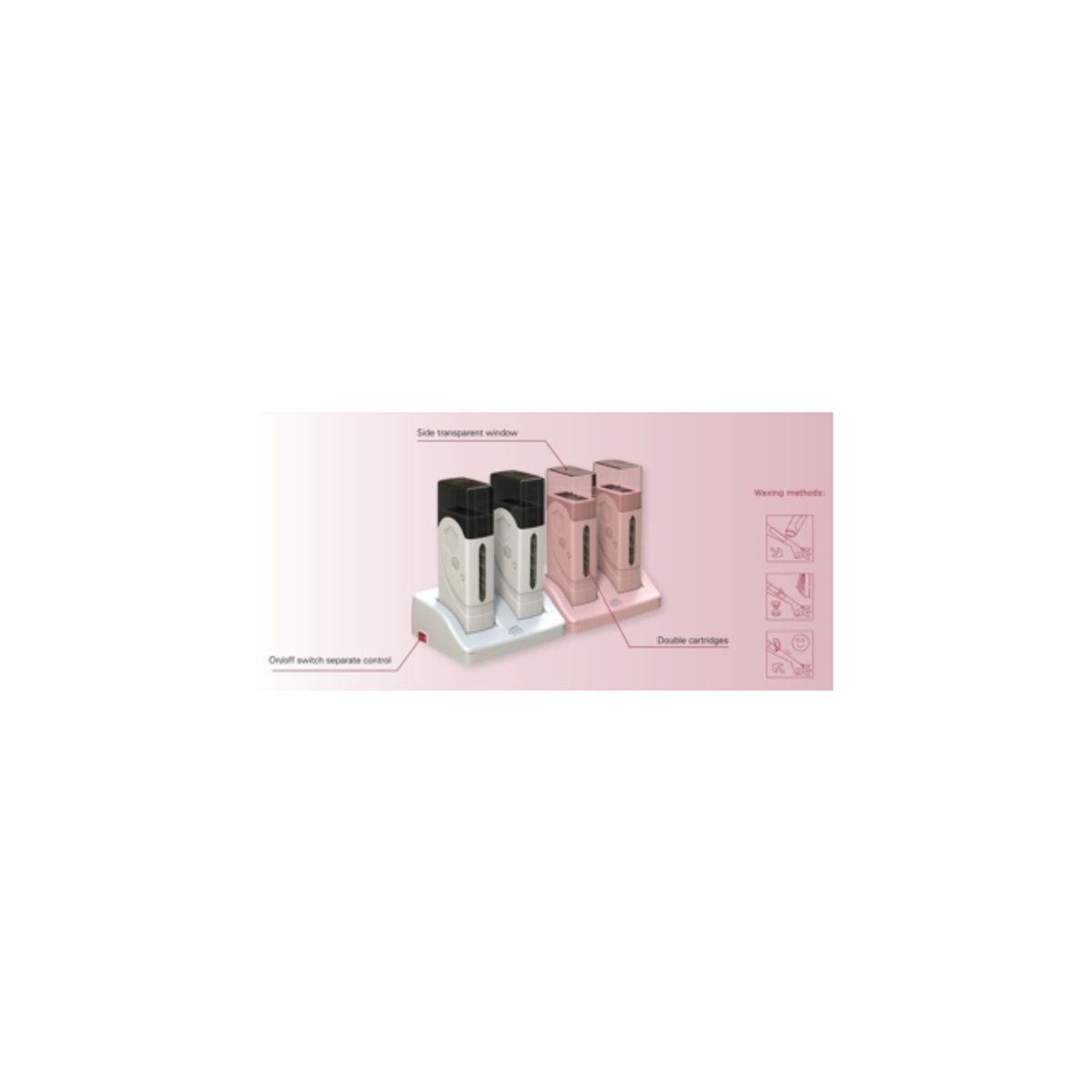 GENERICO - Calentador Roll-on Doble WN108-5A