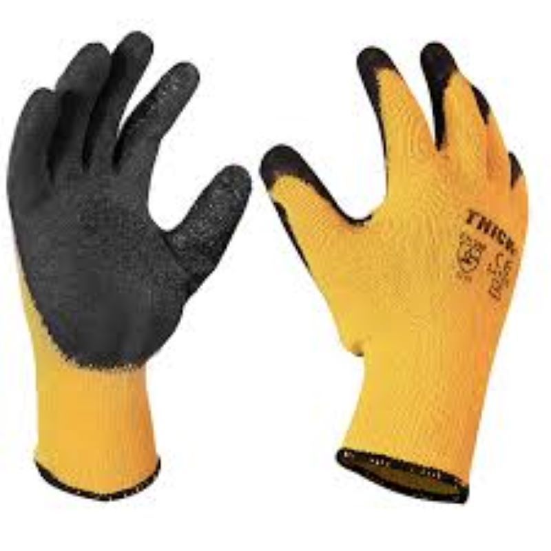 METALFER - Guante Palma Látex Thick 10 Pares