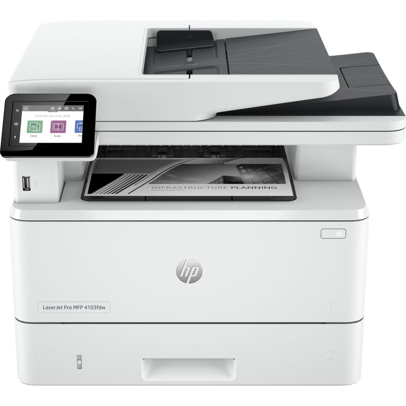 HP - HP LaserJet Pro MFP 4103fdw BN 40ppm 1200dpi WiFi USB LAN