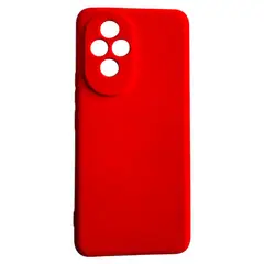 GENERICO - Carcasa Funda Para Honor 200 Silicona Color Rojo