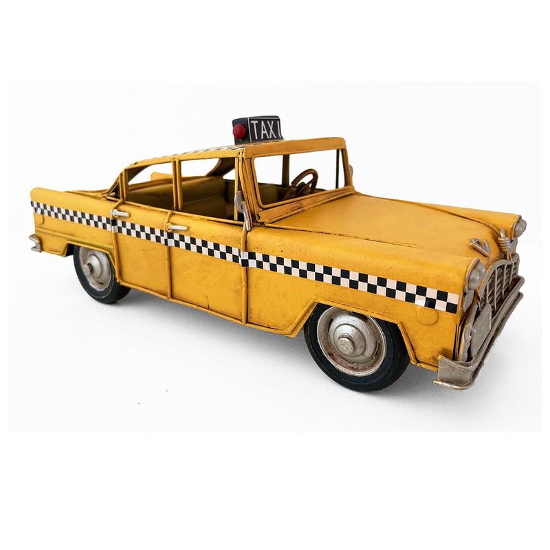 MONTREAL - Auto A Escala Taxi Yellowcab Colección Decoración Vintage