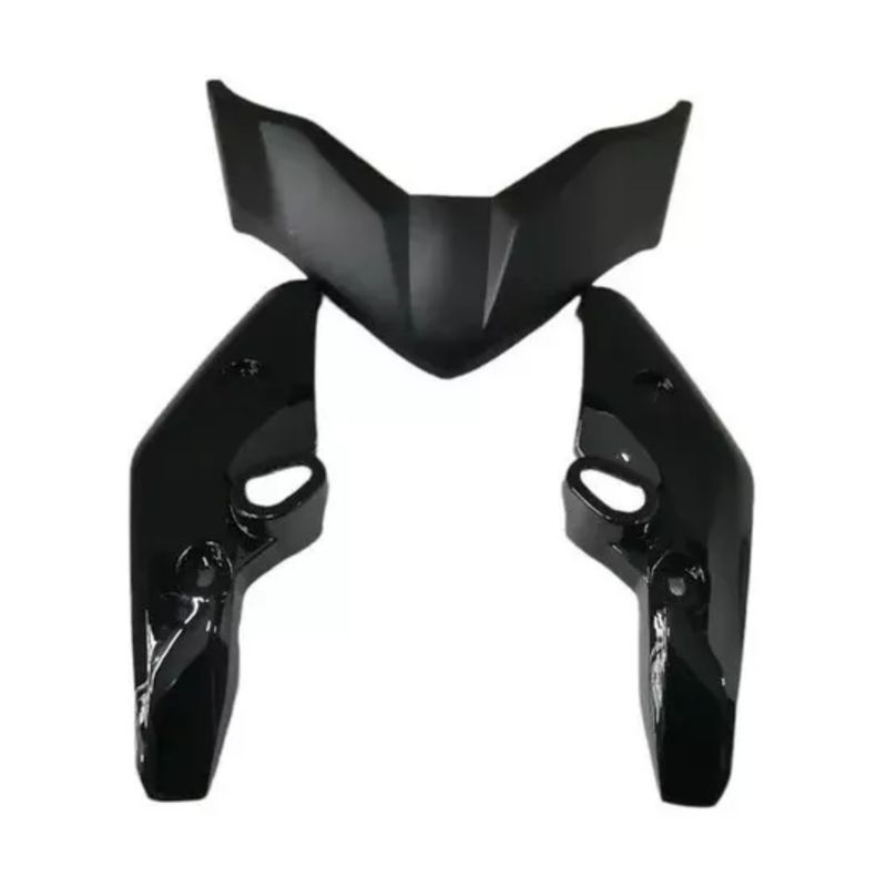 GENERICO - Plásticos O Tapas Foco Delantero Para Yamaha Fz 16 Negro