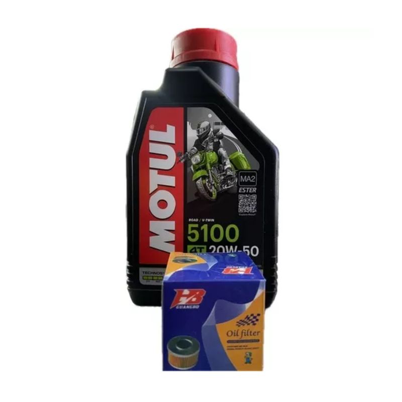 GENERICO - Kit De Mantencion Pulsar Ns-125-135-1601 Lt Motul+filtro