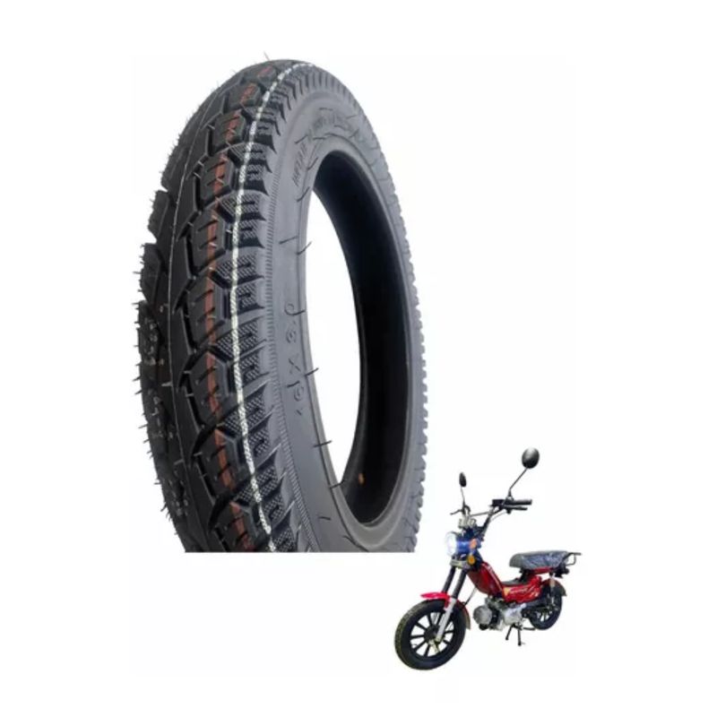 GENERICO - Neumático Para Bicimoto 49cc Aro 12