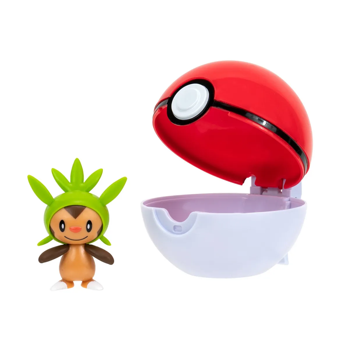 GENERICO - Figura Pokemon - Chespin + Poke Ball