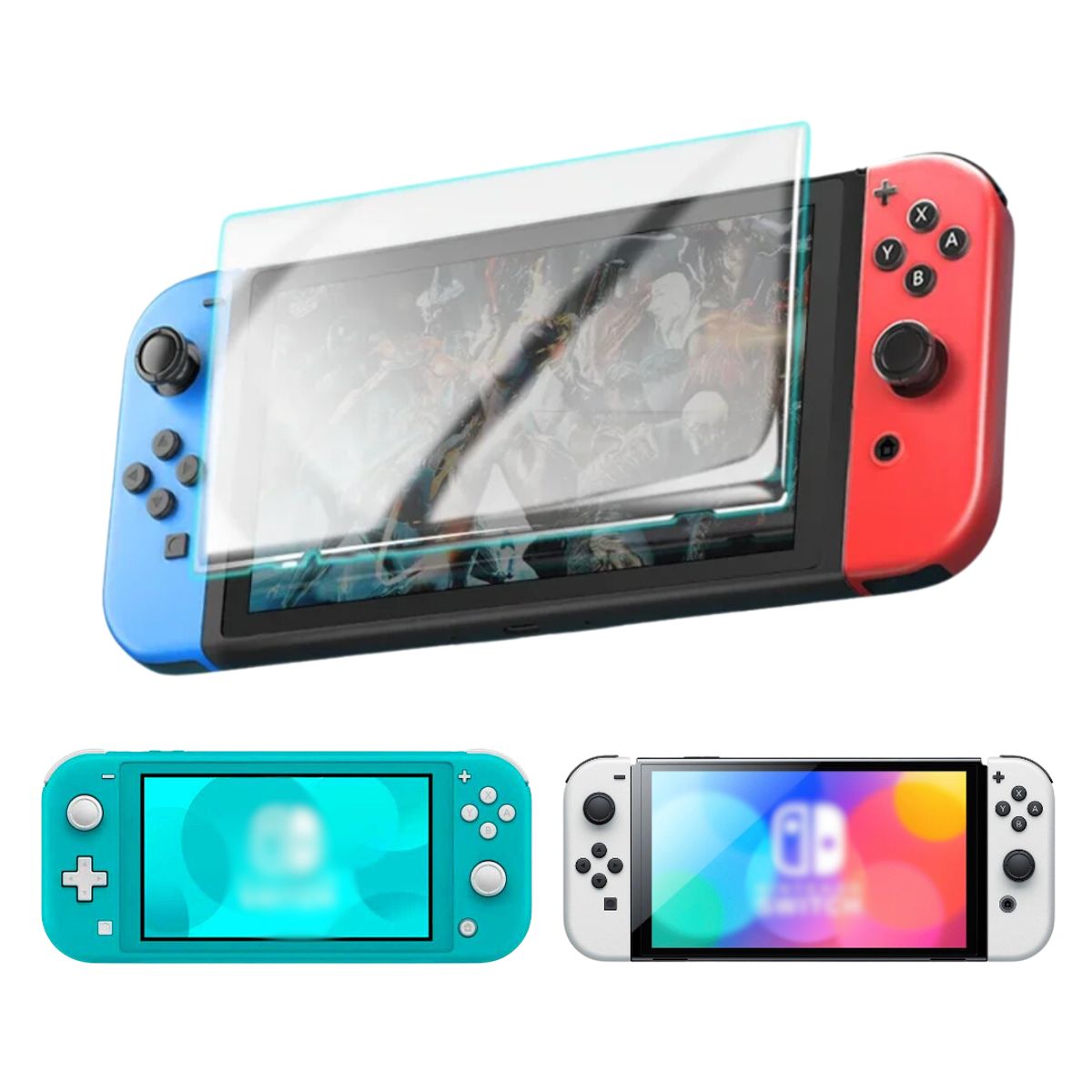 GENERICO - Lámina Vidrio Templado Premium Para Nintendo Switch Oled