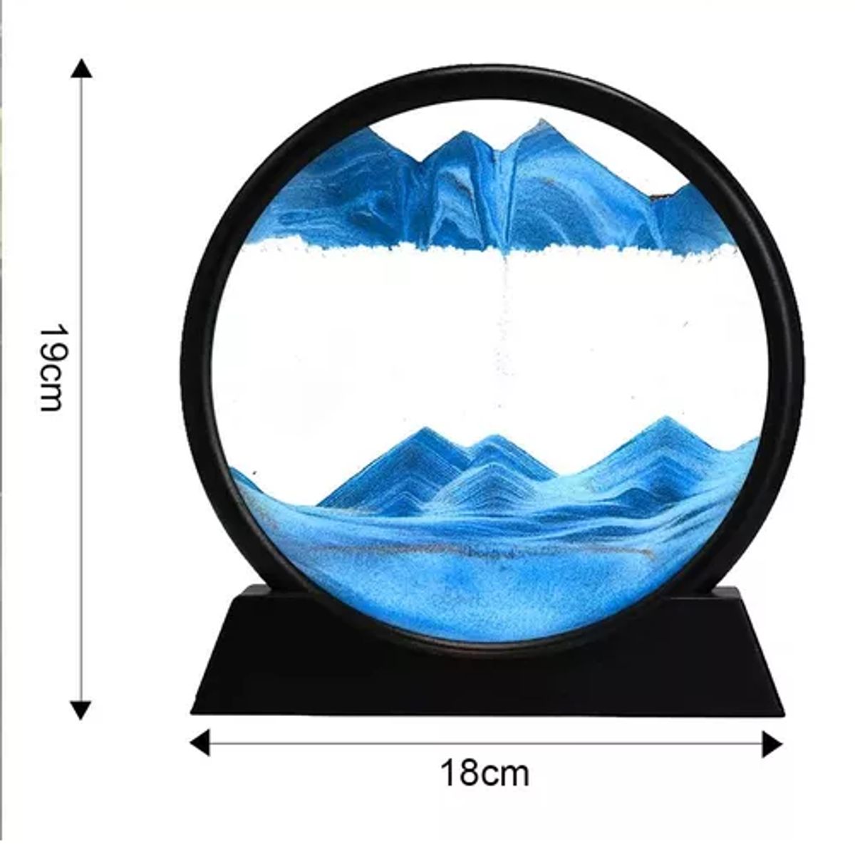 GENERICO - 3d Reloj De Reloj De Arena Paisaje Natural Fluyendo