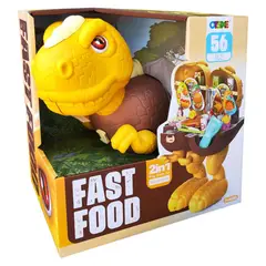 GENERICO - Dinosaurio De juguete Fast Food 56 Pcs.
