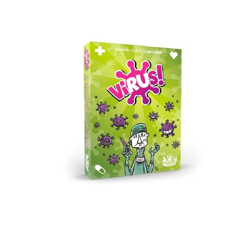 TRANJIS GAMES - Juego De Mesa Virus Juego De Cartas En Español