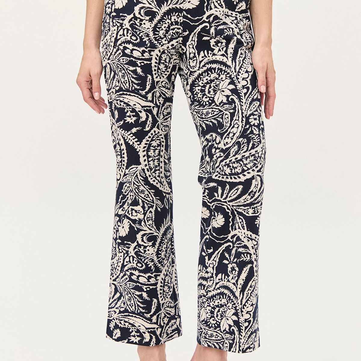 MA GRIFFE - Pantalon Azul Marino Mujer Magriffe