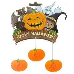 GENERICO - Guirnalda Decorativa Para Fiesta Halloween Fantasma Terror