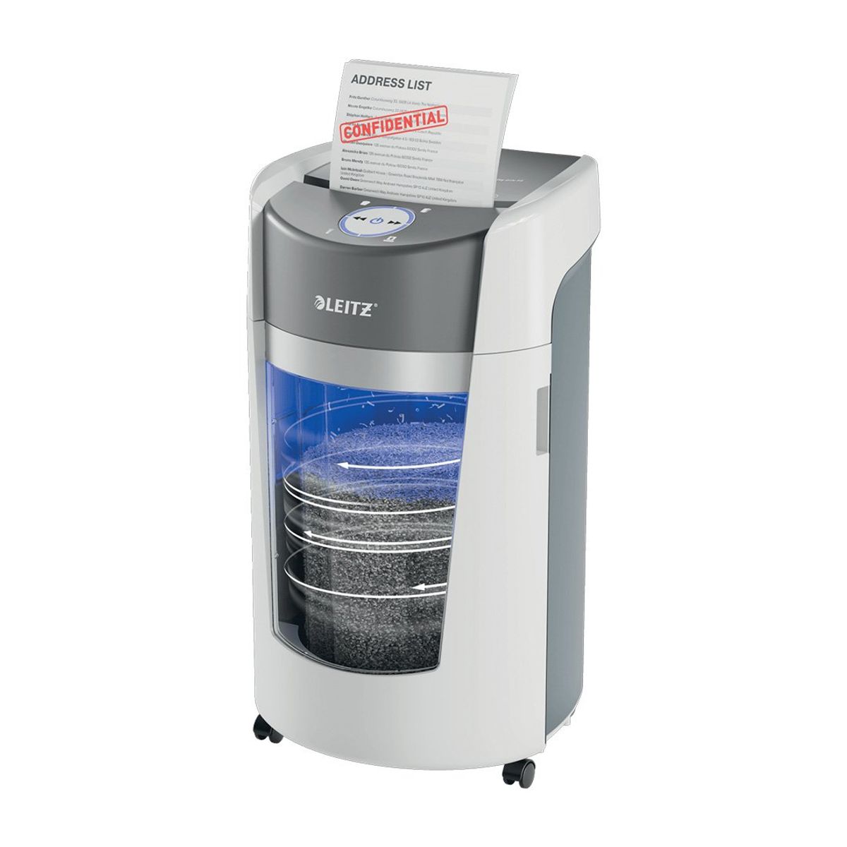 LEITZ - Trituradora Leitz IQ OptiMax Office Microcorte P5 10 Hojas 35L