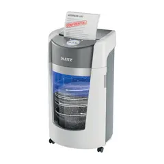 LEITZ - Trituradora IQ OptiMax Office Microcorte P5 10 Hojas 35L