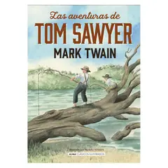 ALMA - Libro - Las aventuras de Tom Sawyer - Clásicos ilustrados - Tapa dura