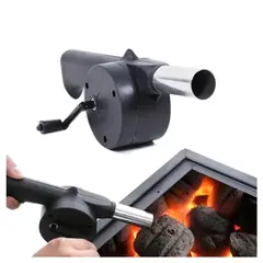 MERCADO CBF - Soplador Parrilla Manual Iniciador Fuego Carbon Asado Manual